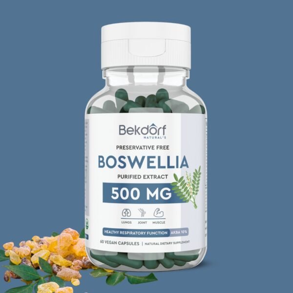 Pure Boswellia(Healthy Respiratory Function)-60 Vegan Capsules