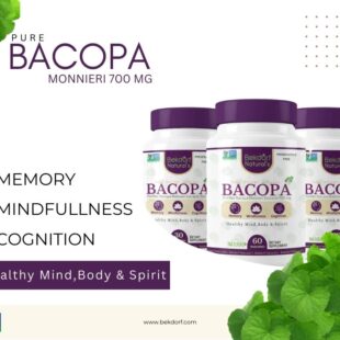 Bekdorf Natural's Pure Bacopa monnieri Brahmi(Preservative free) 700 mg - Memory & Cognition
