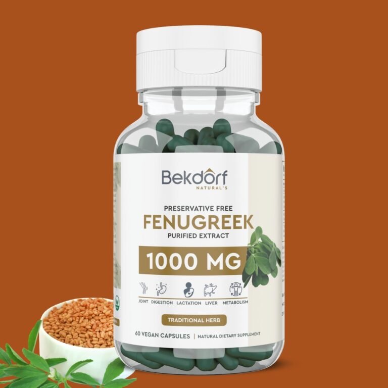 Pure Fenugreek Capsule-60s Pack(Preservative free)