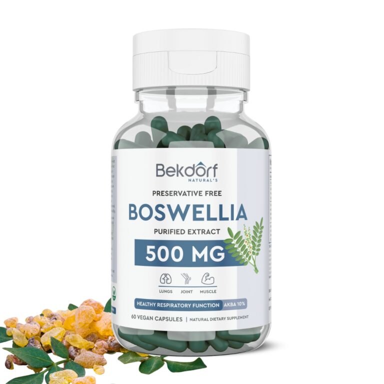 Pure Boswellia(Healthy Respiratory Function)-60 Vegan Capsules