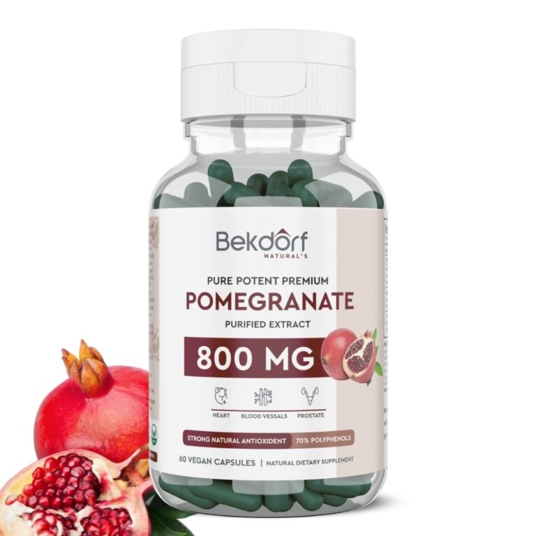 Pure Pomegranate(Standardised to 70% polyphenols),60 vegan capsules