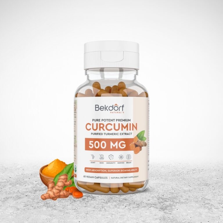 Patented Curcumin (world's most bioavailable & researched turmeric)-60 Vegan Caps