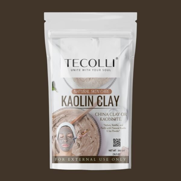 Tecolli® Kaolin Clay Powder,100gm (Natural Skin Care)
