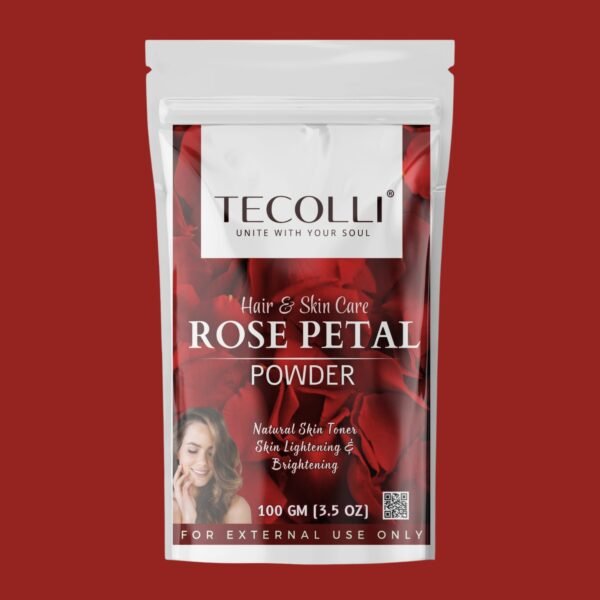 Tecolli®Rose Petal Powder,100 gm (Skin & Hair care)