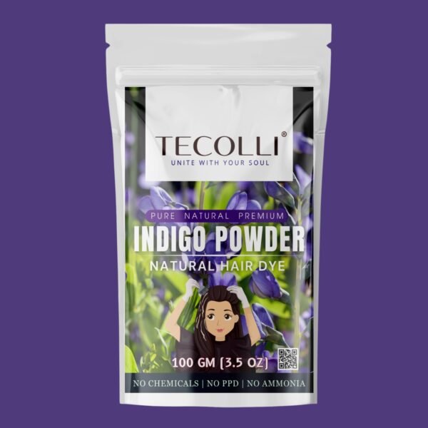 Tecolli® Indigo Powder,100 GM (Natural Hair Dye)