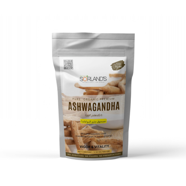 Sorland's Organic Ashwagandha Powder,100 gm