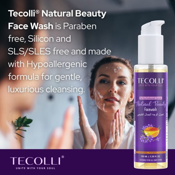 Tecolli Natural Beauty Facewash,100 ml - Image 4