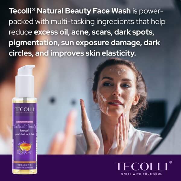 Tecolli Natural Beauty Facewash,100 ml - Image 6