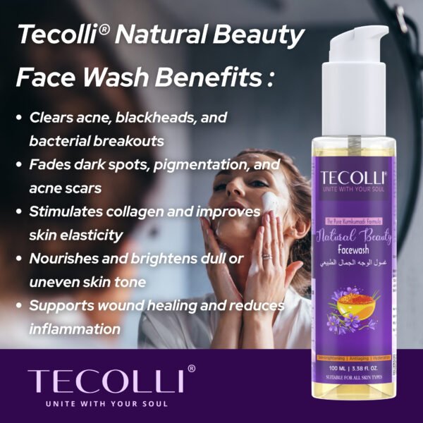 Tecolli Natural Beauty Facewash,100 ml - Image 8